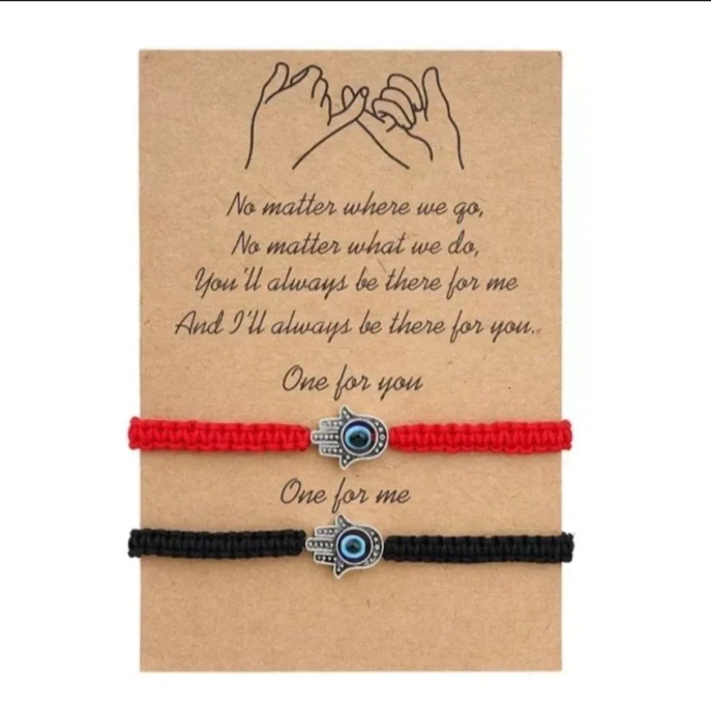 Evil eye Fatima 2 Bracelets - Picture 1 of 2